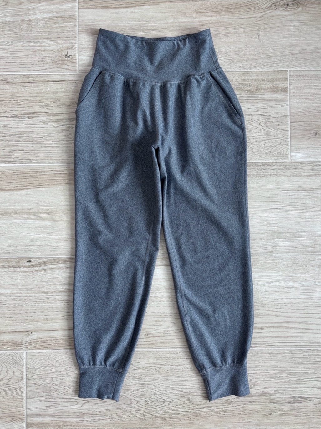 Old Navy Active Powersoft High Rise Leggings Joggers Gray Small